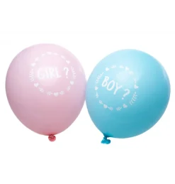 Deko: Boy or Girl   Latex Ballons   6 Stk.