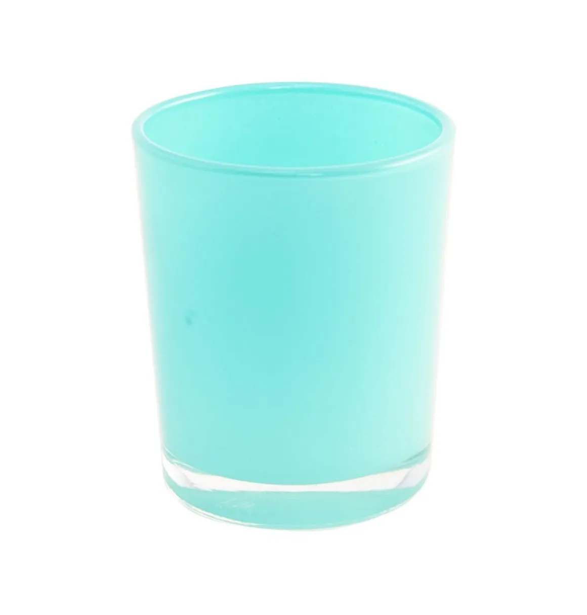 Deko: Kerzenhalter Shiny turquoise