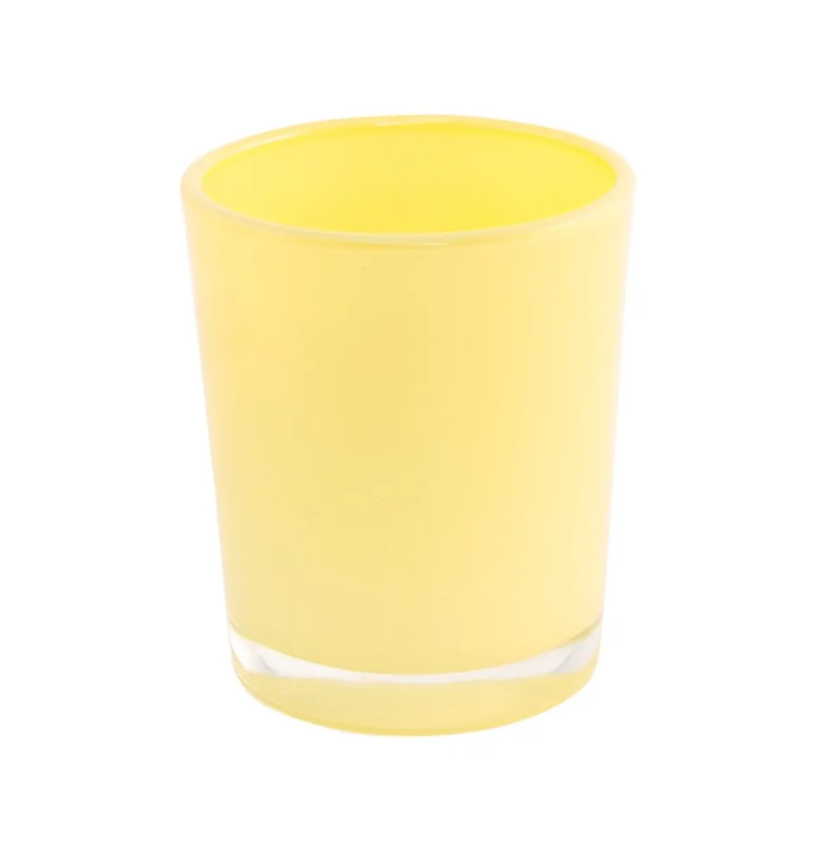Deko: Kerzenhalter Shiny yellow