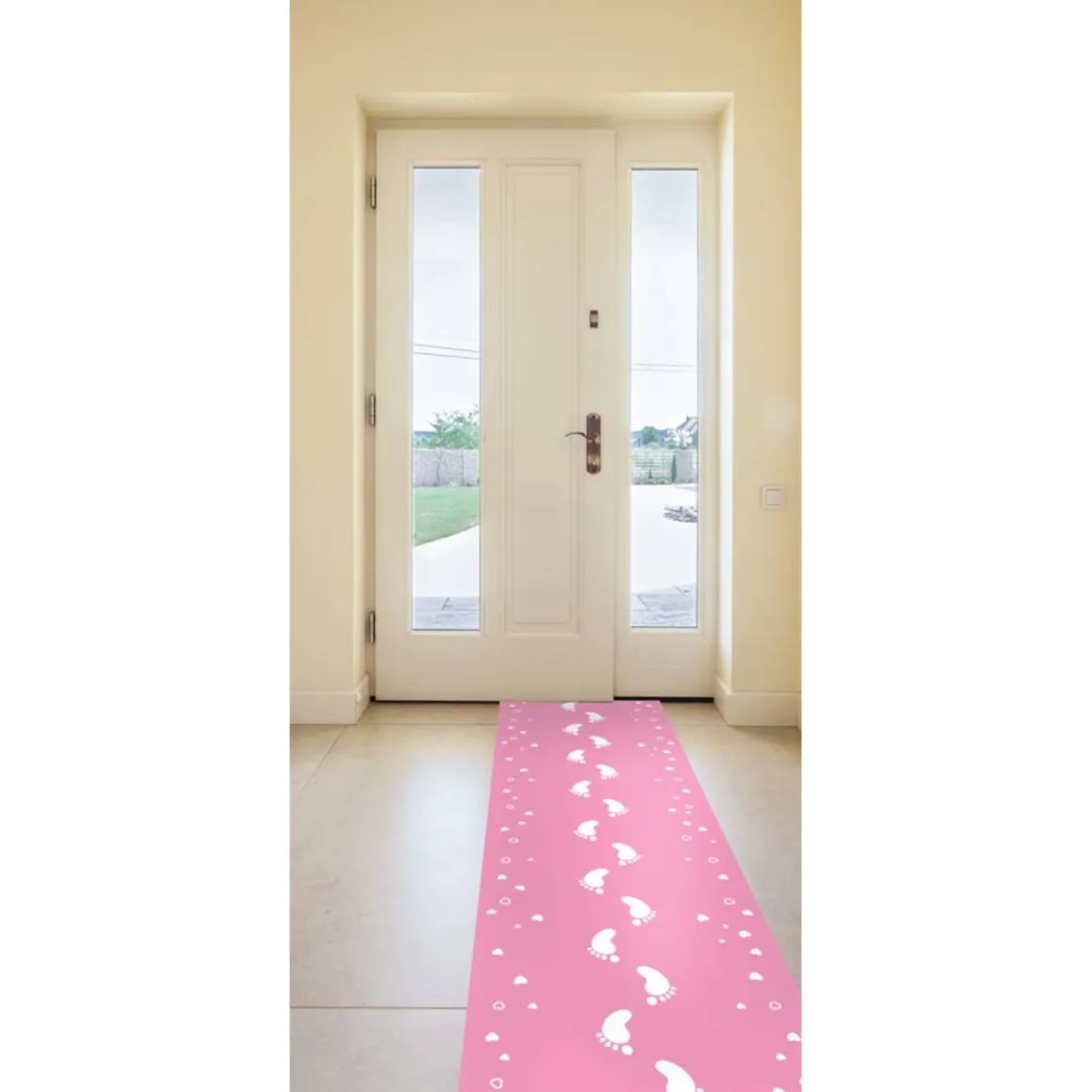 Deko: Läufer, Baby Geburt, Rosa