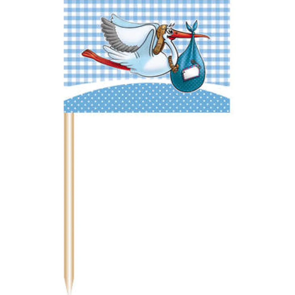 Deko: Pieker Storch Boy