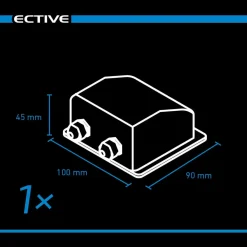 Ective Dachdurchführung für Solarinstallation