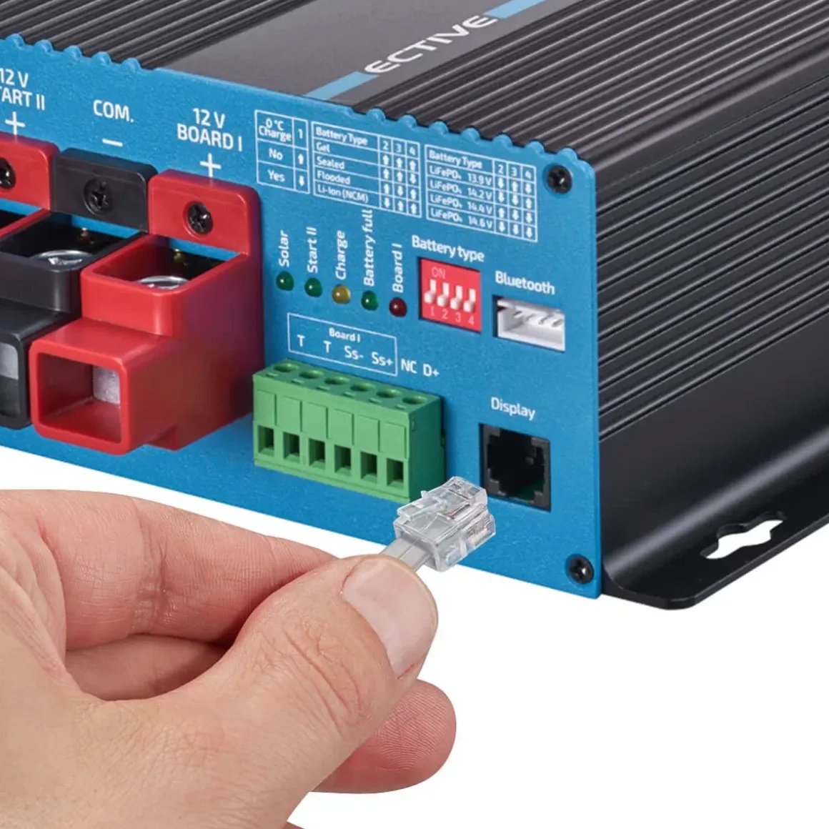 Ective SBB 30 Solar-Ladebooster mit integriertem Solarladeregler 30A