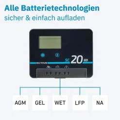 ECTIVE SC 30 Pro MPPT Solar-Laderegler 12V/24V 30A Gen. 2