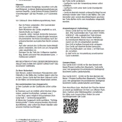Edelstahl-Gastrobräter Grill 3-flammig  mit Rost-Set & Anschlusszubehör
