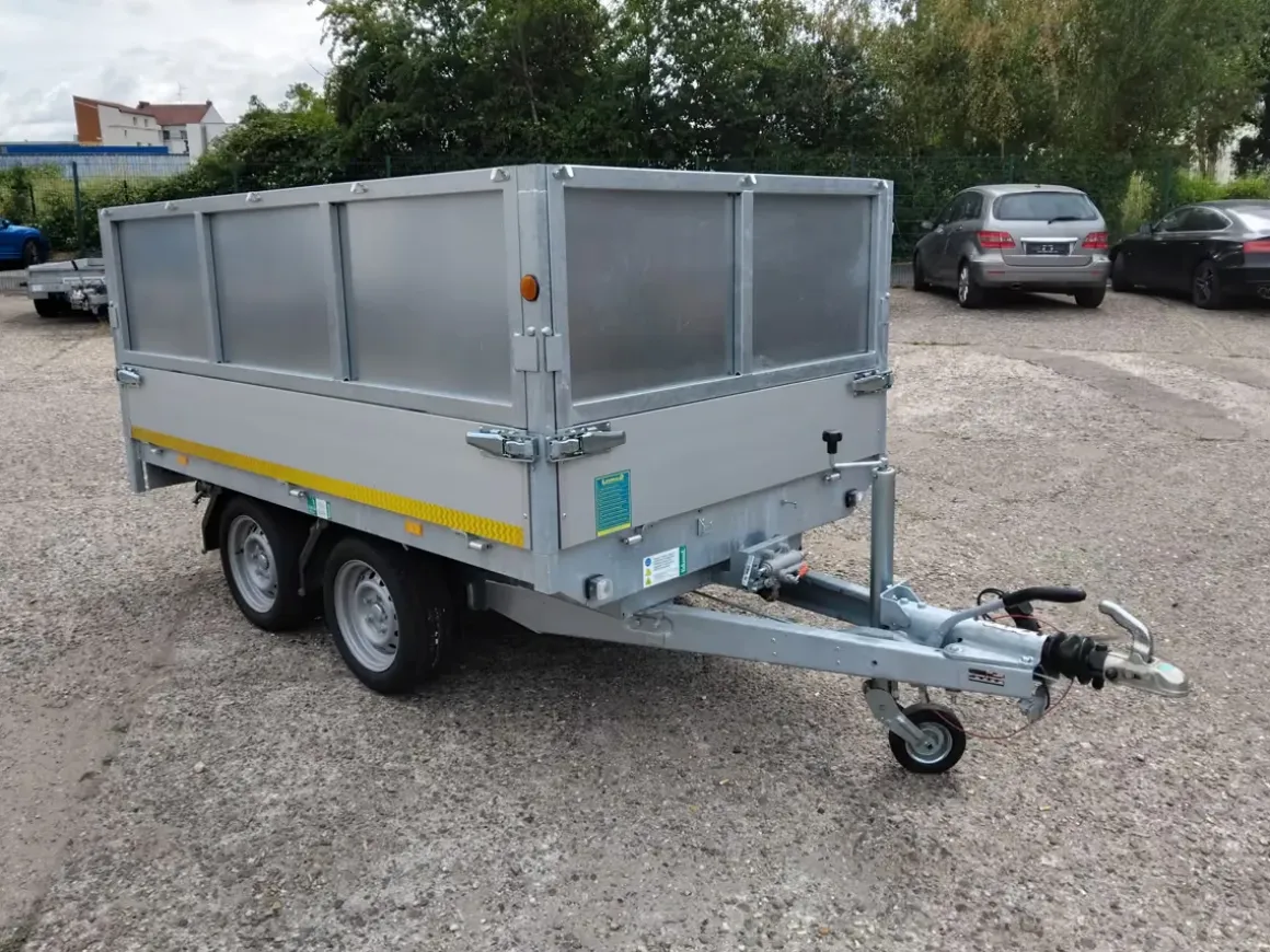 Eduard Rückwärtskipper 2700 kg gebraucht mit Bordwandaufsatz