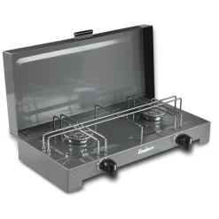 Enders Canberra Campingkocher – 2-flammiger Gaskocher für Outdoor & Camping