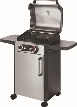 Enders eFlow Pro 2 Turbo Elektrogrill mit Turbo Zone, Switch Grid & Unterschrank