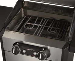 Enders eFlow Pro 2 Turbo Elektrogrill mit Turbo Zone, Switch Grid & Unterschrank