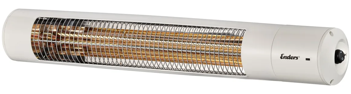 Enders Elektroheizstrahler Oxeo White - 2000 W, Infrarot, modern & energieeffizient