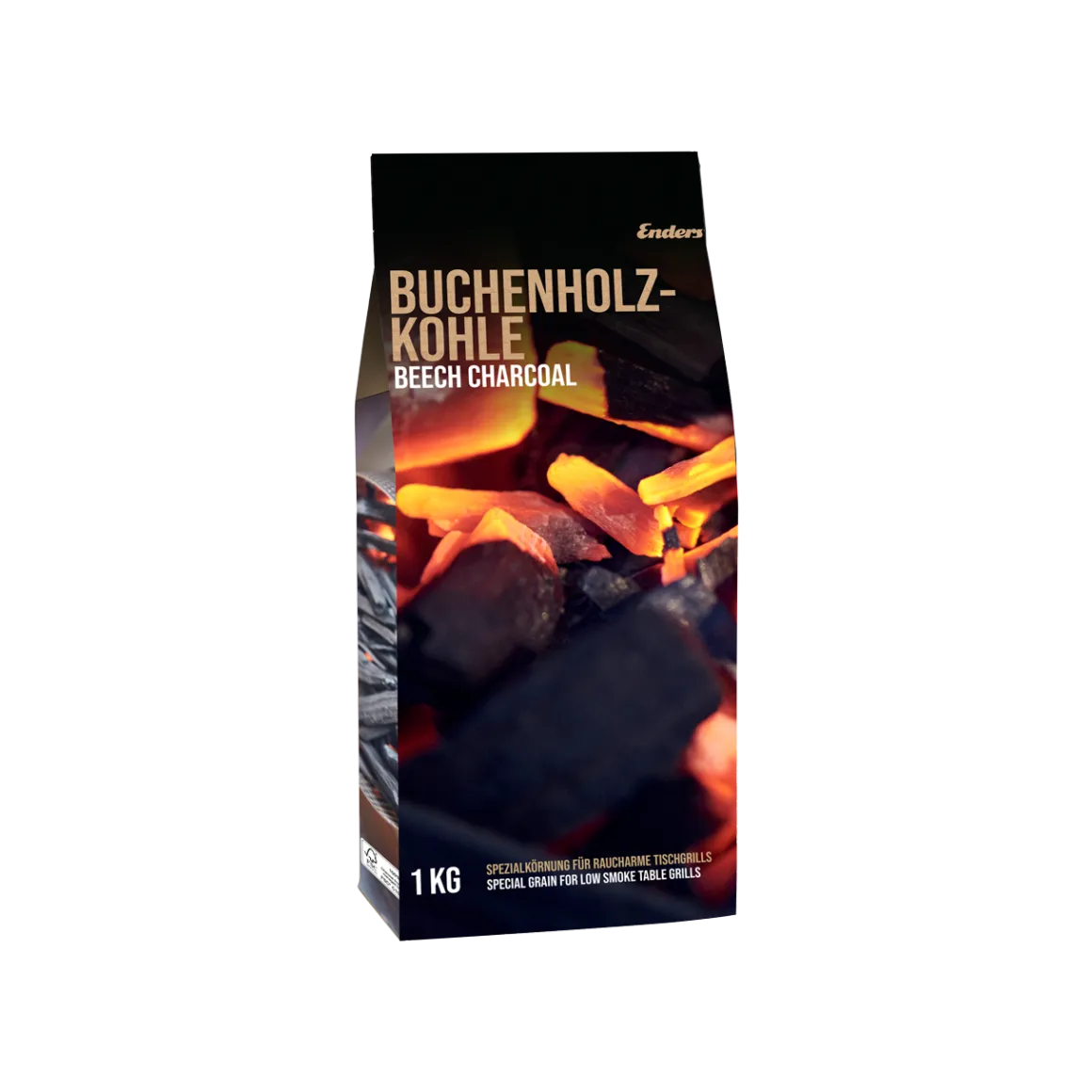 Enders Grill Buchenholzkohle 1 kg
