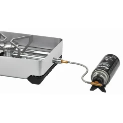 Enders Pace Camping Gasgrill & Gaskocher - 2-in-1 Kombigerät 2 kW