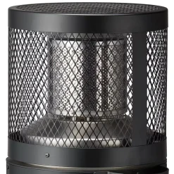 Enders Terrassenstrahler Heizstrahler Polo 2.0 Black Edition mit Abdeckhaube