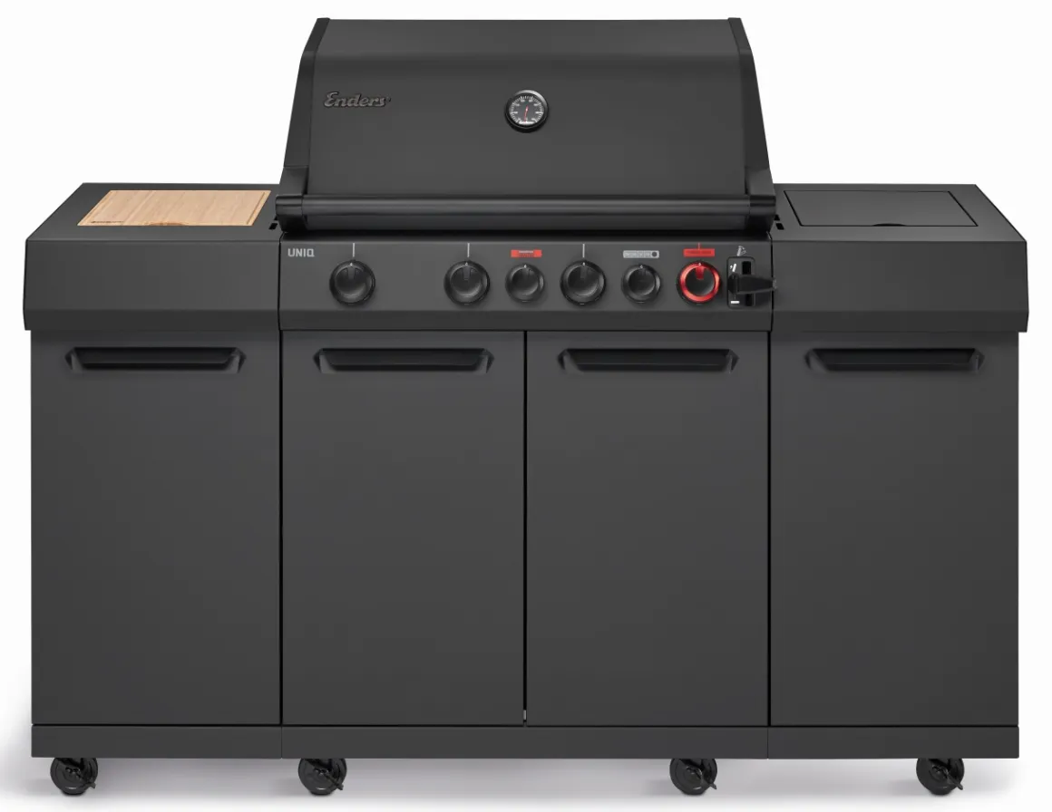 Enders Uniq 4 IK Kitchen Cruster Shadow Außenküche
