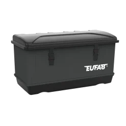 Eufab Transportbox 350 L für Fahrradträger - zusammenklappbar & abschließbar