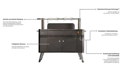 Everdure HUB II Holzkohlegrill