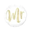 Folienballon: Mr. Glitter Gold