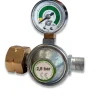Gasregler mit Manometer 2,5 bar für Abflammgeräte  Dachbrenner Propangas