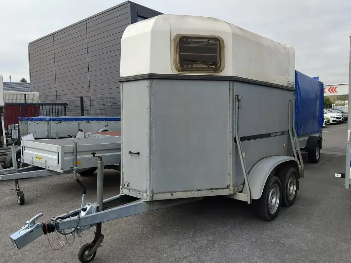 Gebrauchter Böckmann Pferdeanhänger 2000 kg für Bastler