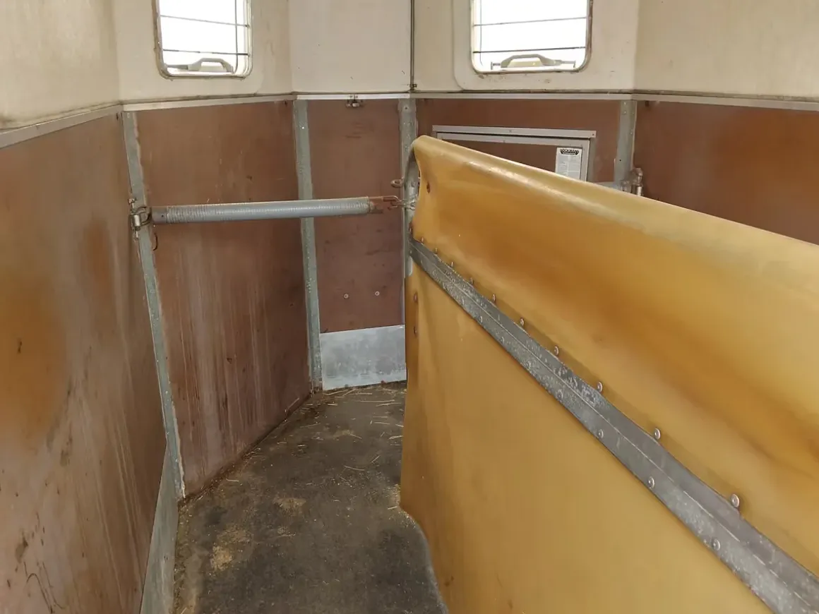 Gebrauchter Böckmann Pferdeanhänger 2000 kg für Bastler