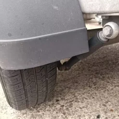 Gebrauchter Humbaur PKW Anhänger 1300 kg mit 60 cm Gitteraufsatz, 100 km/h