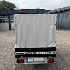 Gebrauchter TPV EU2 Black Edition Planenanhänger 750 kg, 1,15 m Ladehöhe