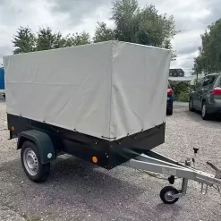 Gebrauchter TPV EU2 Black Edition Planenanhänger 750 kg, 1,15 m Ladehöhe