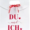 Geschenktüte: Hochzeit , Du und Ich