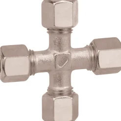 GOK Kreuz-Verschraubung KL 10x 10x 10x 10,  verzinkt