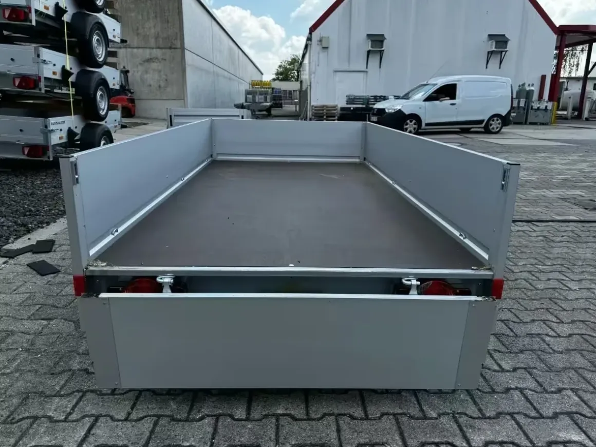 Humbaur Anhänger 1300 kg gebremst Alu HA132513FS ohne Vorderwandklappe