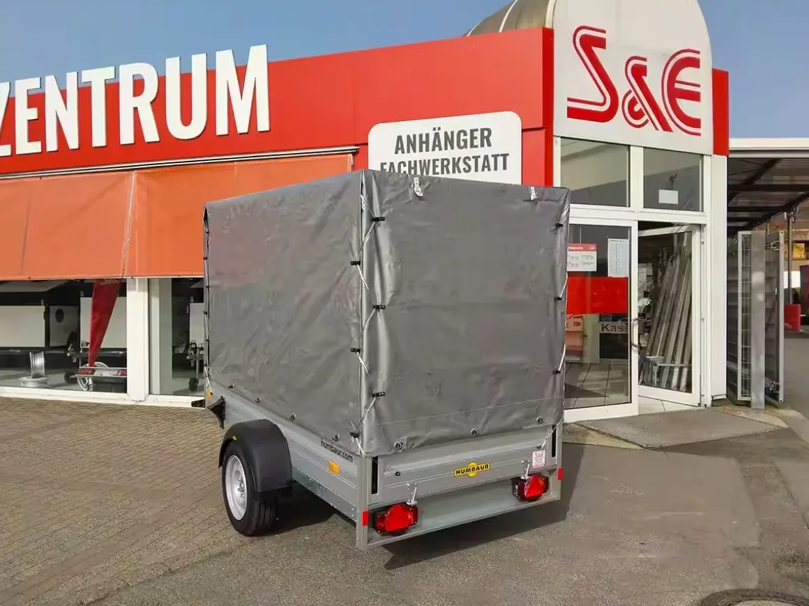 Humbaur HA132513FS Planenanhänger 1600 mm Ladehöhe 1300 kg gebremst Alu
