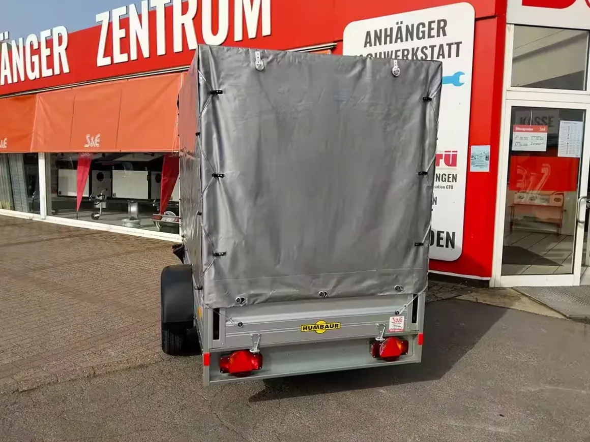 Humbaur HA132513FS Planenanhänger 1600 mm Ladehöhe 1300 kg gebremst Alu