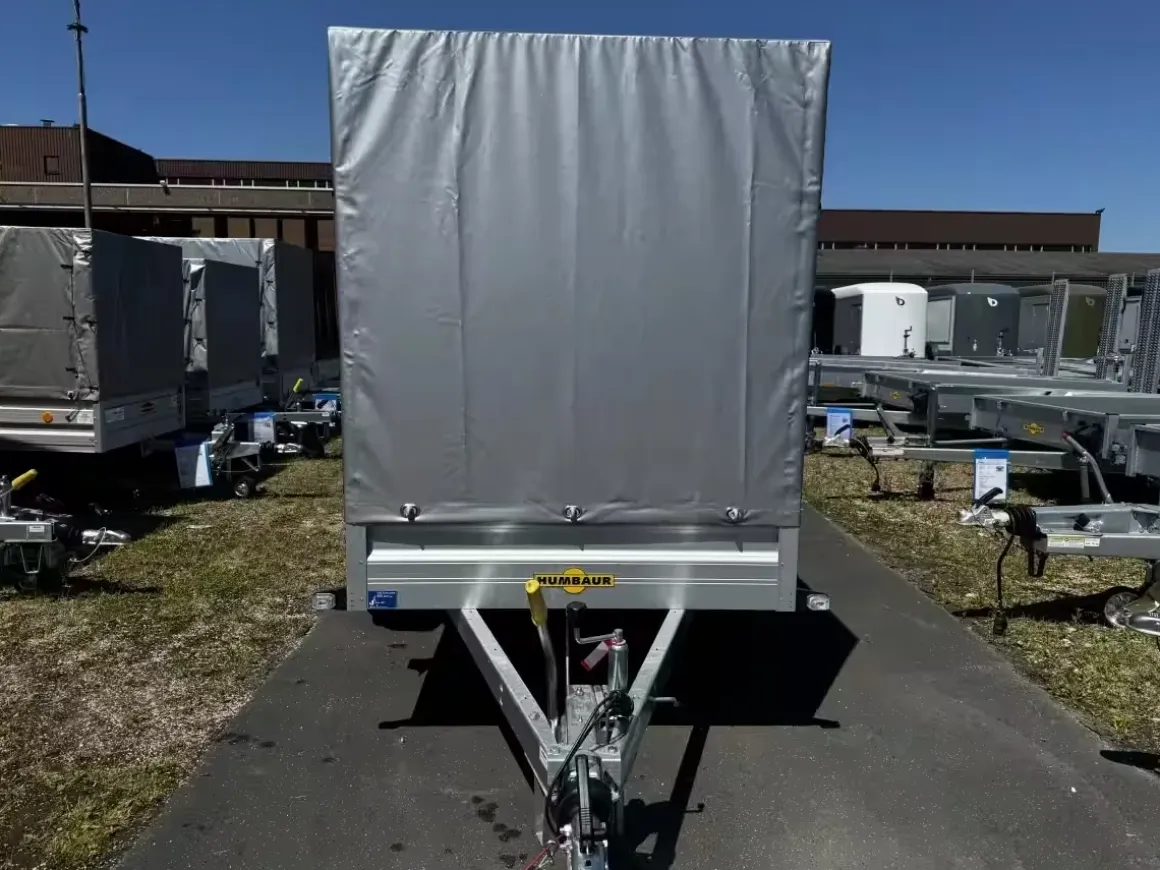 Humbaur HA132513FS Planenanhänger 1600 mm Ladehöhe 1300 kg gebremst Alu