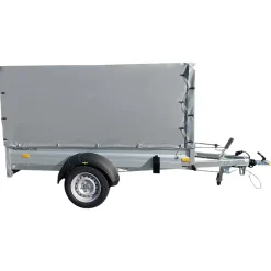 Humbaur HA132513FS Planenanhänger 1300 mm Ladehöhe 1300 kg gebremst Alu