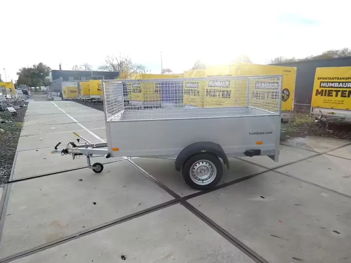 Humbaur HA132513 1.300 kg, LH 1.100 mm mit Gitteraufsatz