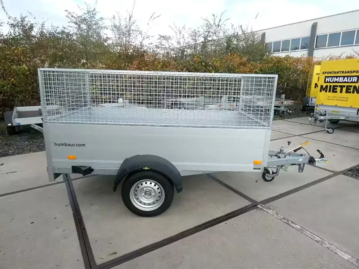 Humbaur HA132513 1.300 kg, LH 1.100 mm mit Gitteraufsatz