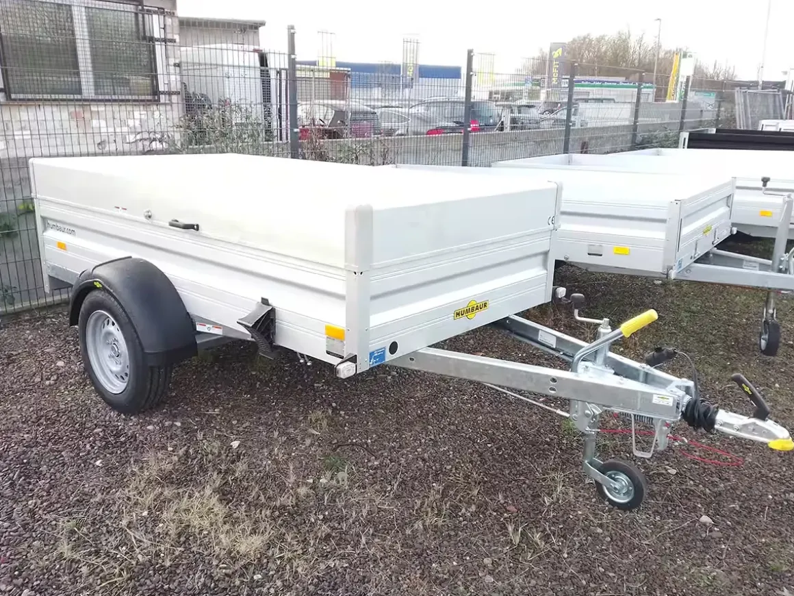 Humbaur PKW Anhänger HA132513 mit Deckelaufsatz (2. Wahl)