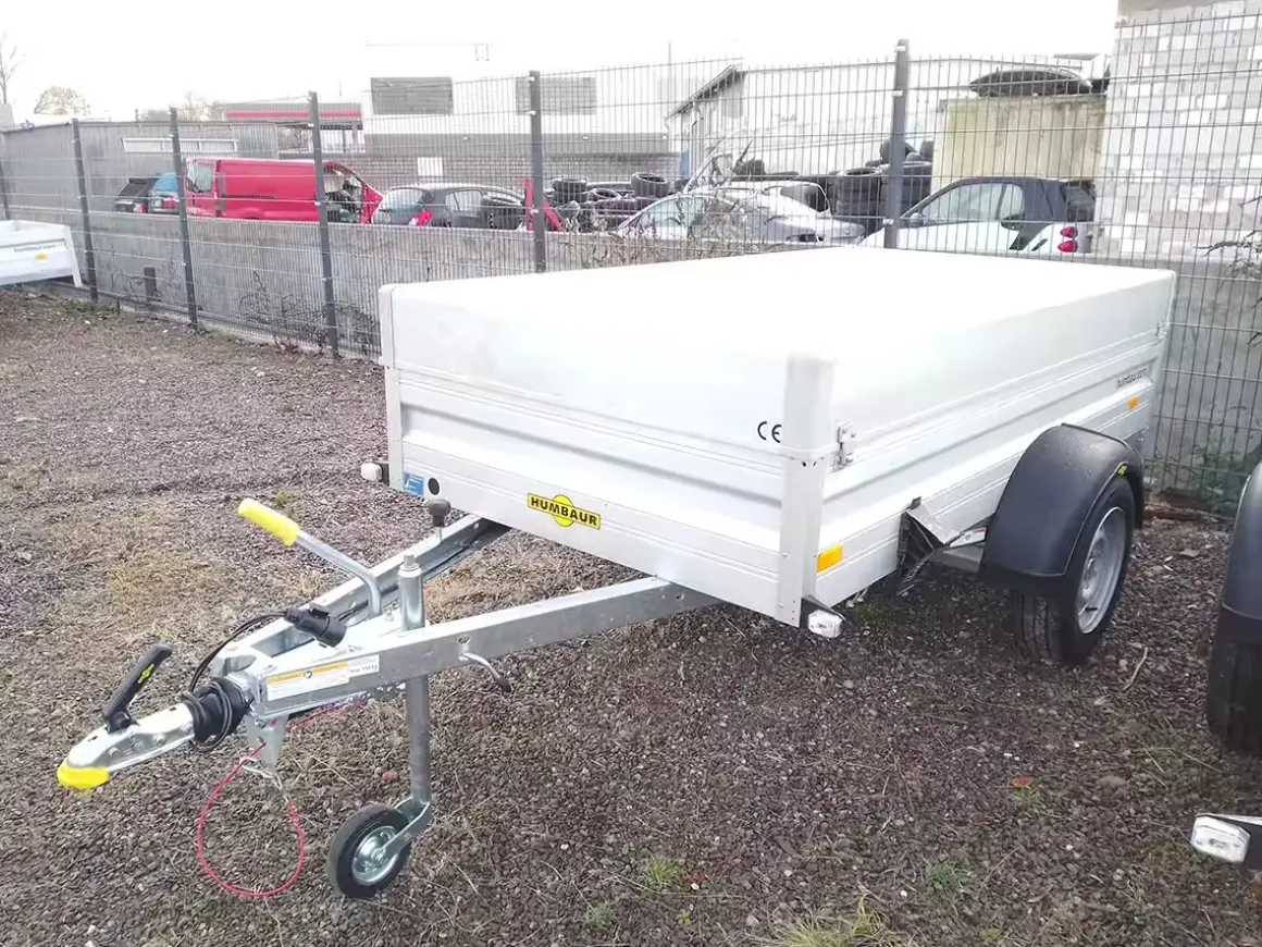 Humbaur PKW Anhänger HA132513 mit Deckelaufsatz (2. Wahl)