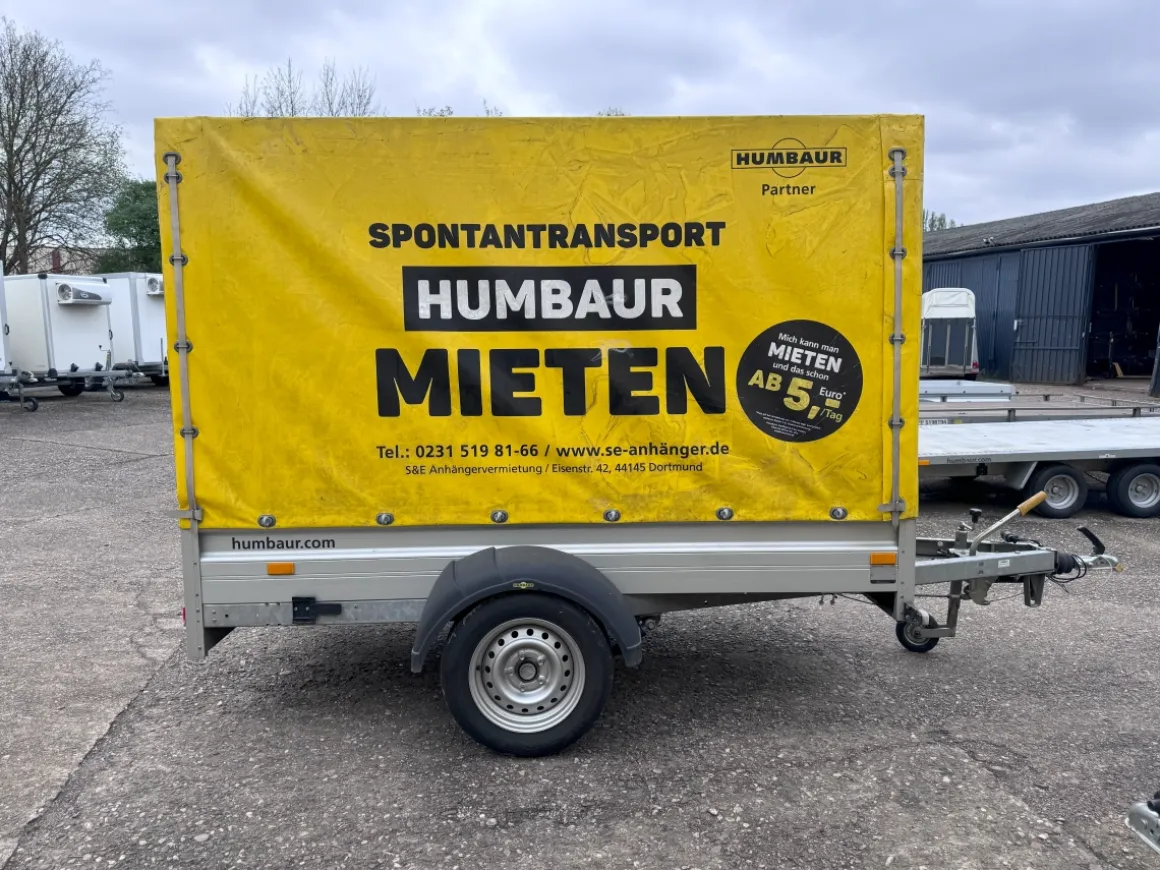 Humbaur Planenanhänger 1,6m HA132513 Sonderpreis!
