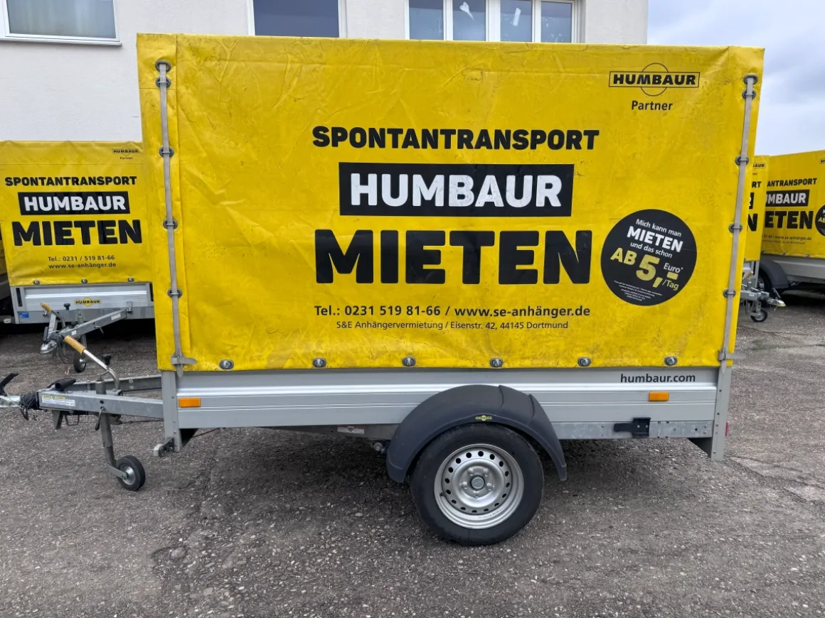 Humbaur Planenanhänger 1,6m HA132513 Sonderpreis!