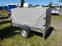 Humbaur Steely Anhänger 750 kg gebraucht mit Plane
