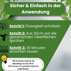 Insekten Schutzschild Spray - Der unsichtbare Insektenschutz