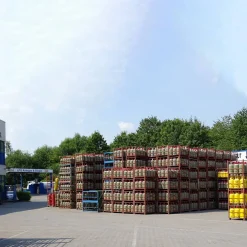 2 kg CO2-Flasche gefüllt