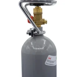 2 kg CO2-Flasche gefüllt