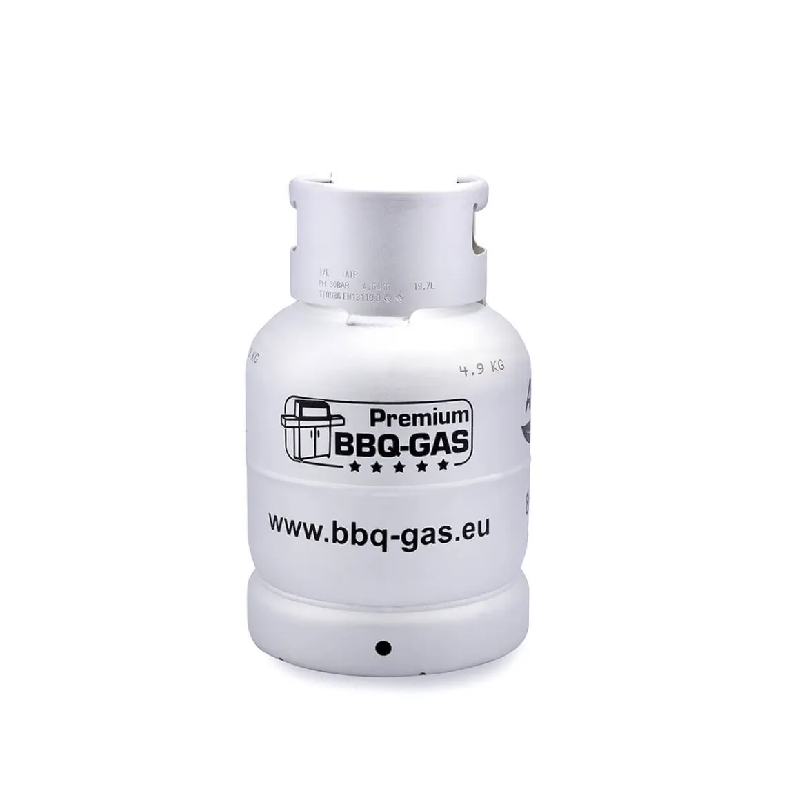 8 kg Premium BBQ Gas-Flasche Aluminum gefüllt