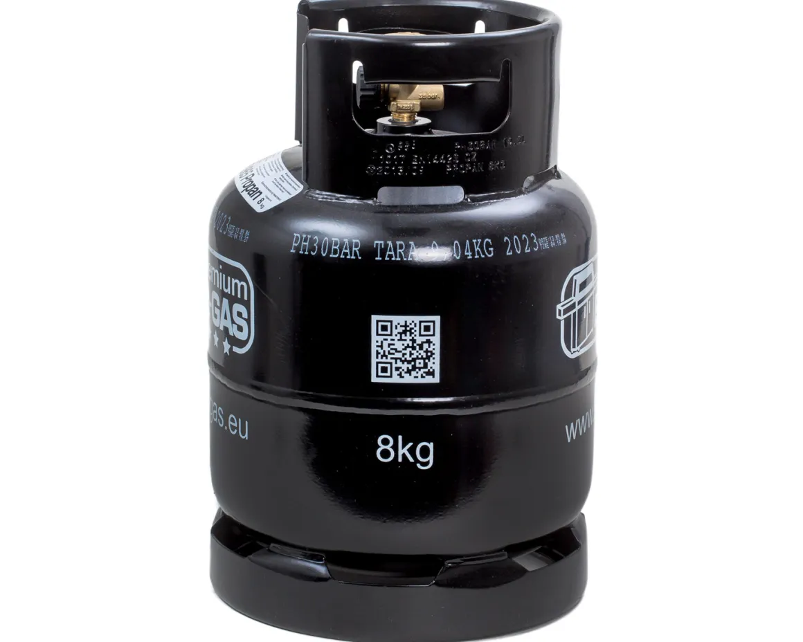 8 kg Premium BBQ Gas-Flasche gefüllt