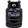 8 kg Premium BBQ Gas-Flasche  mit Grill-Bürste & XXL Grill-Zange