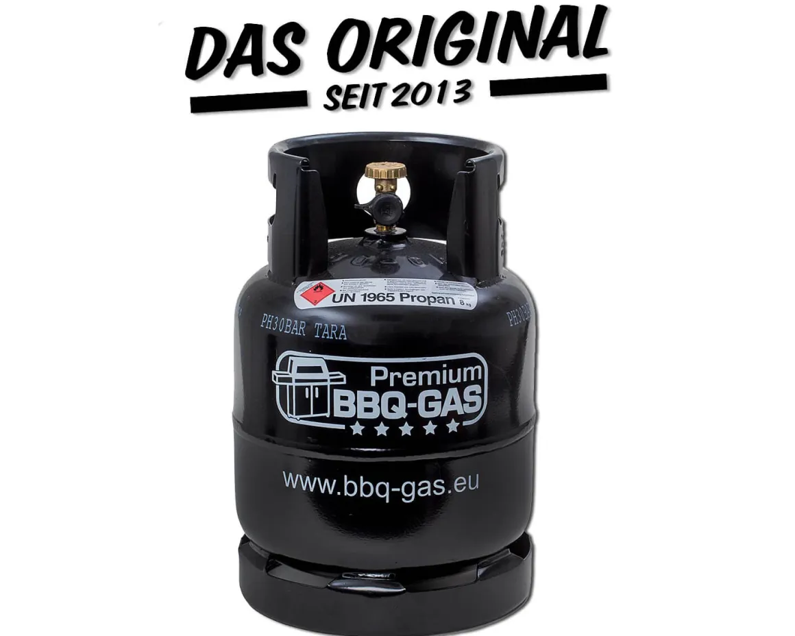 8 kg Premium BBQ-GAS Flasche ungefüllt