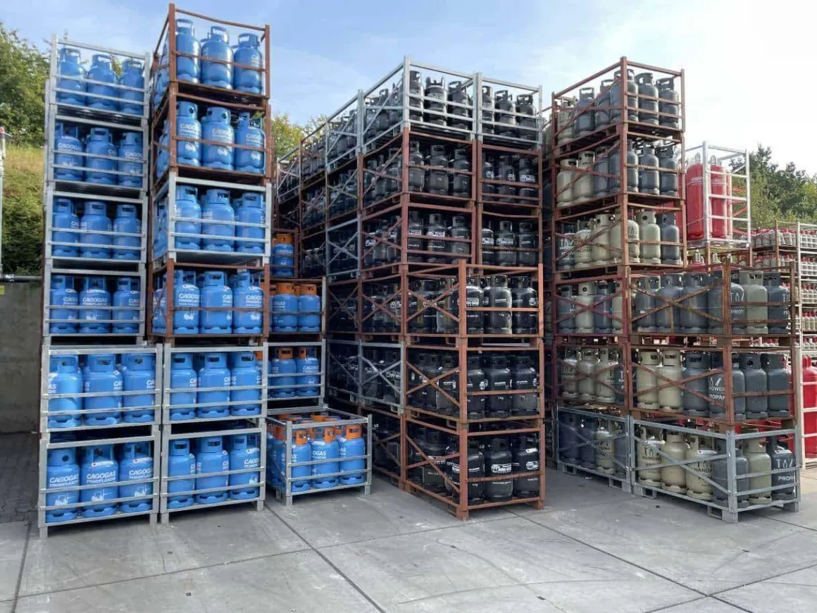 11 kg Propan Gasflasche ungefüllt