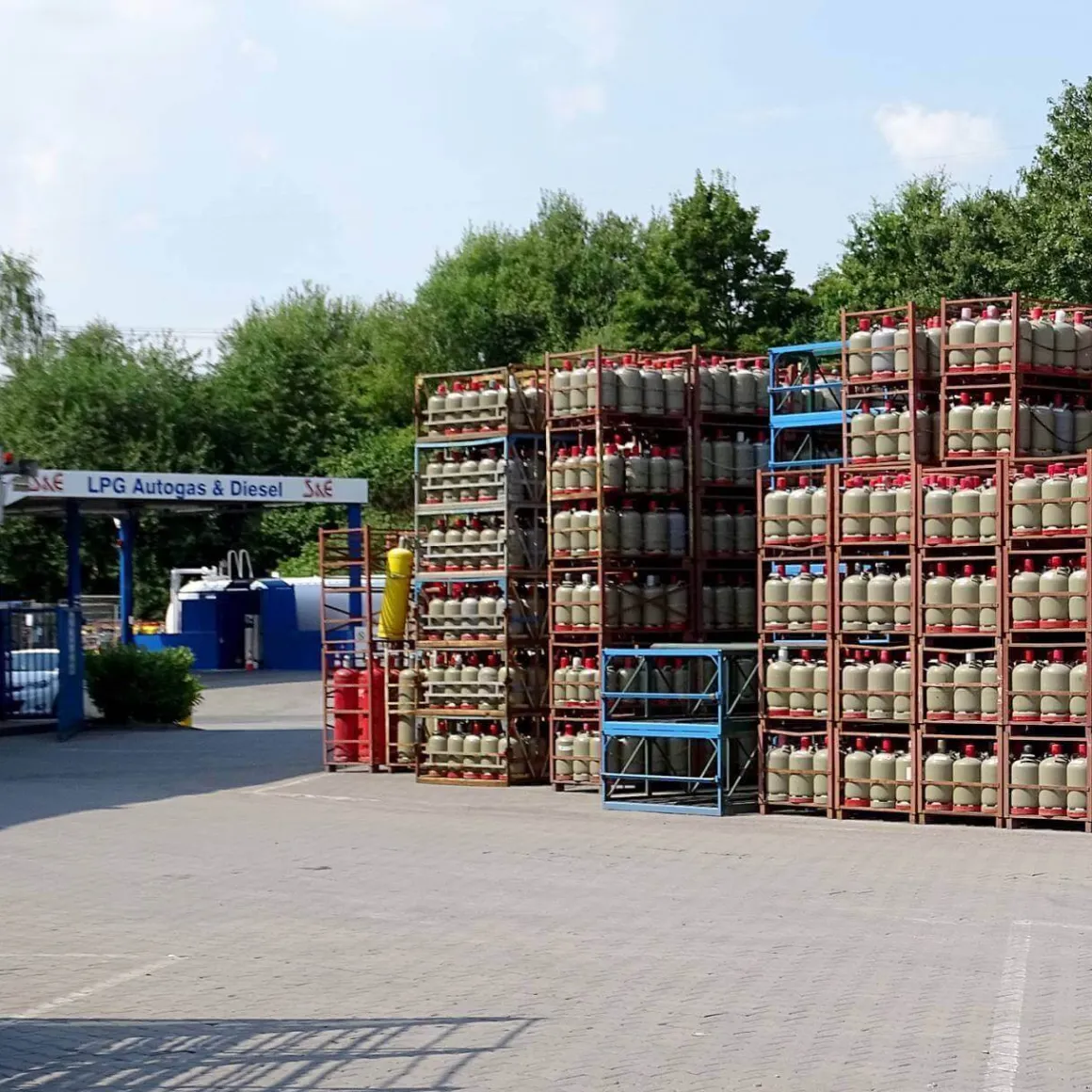 11 kg Propan Gasflasche ungefüllt